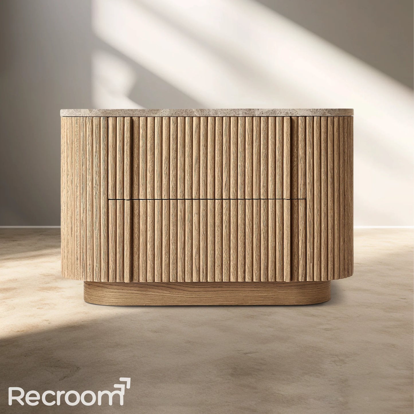 Muelholland Emperador Closed Nightstand