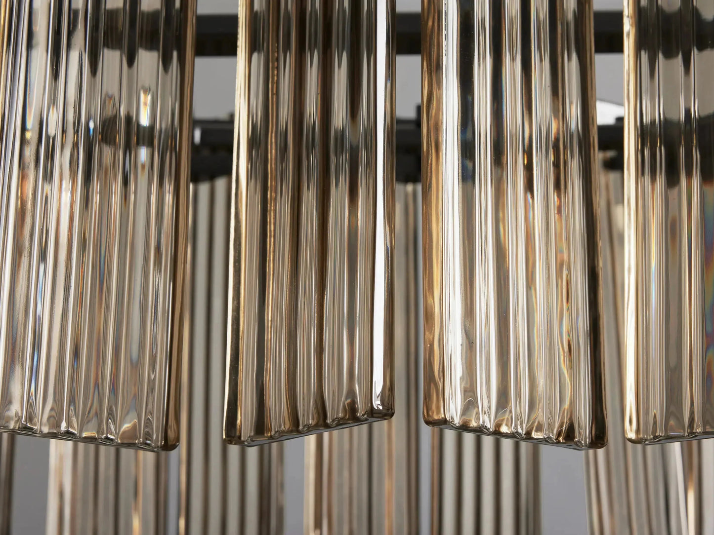 Delsie Oval Art Glass Chandelier 51''63''72''L