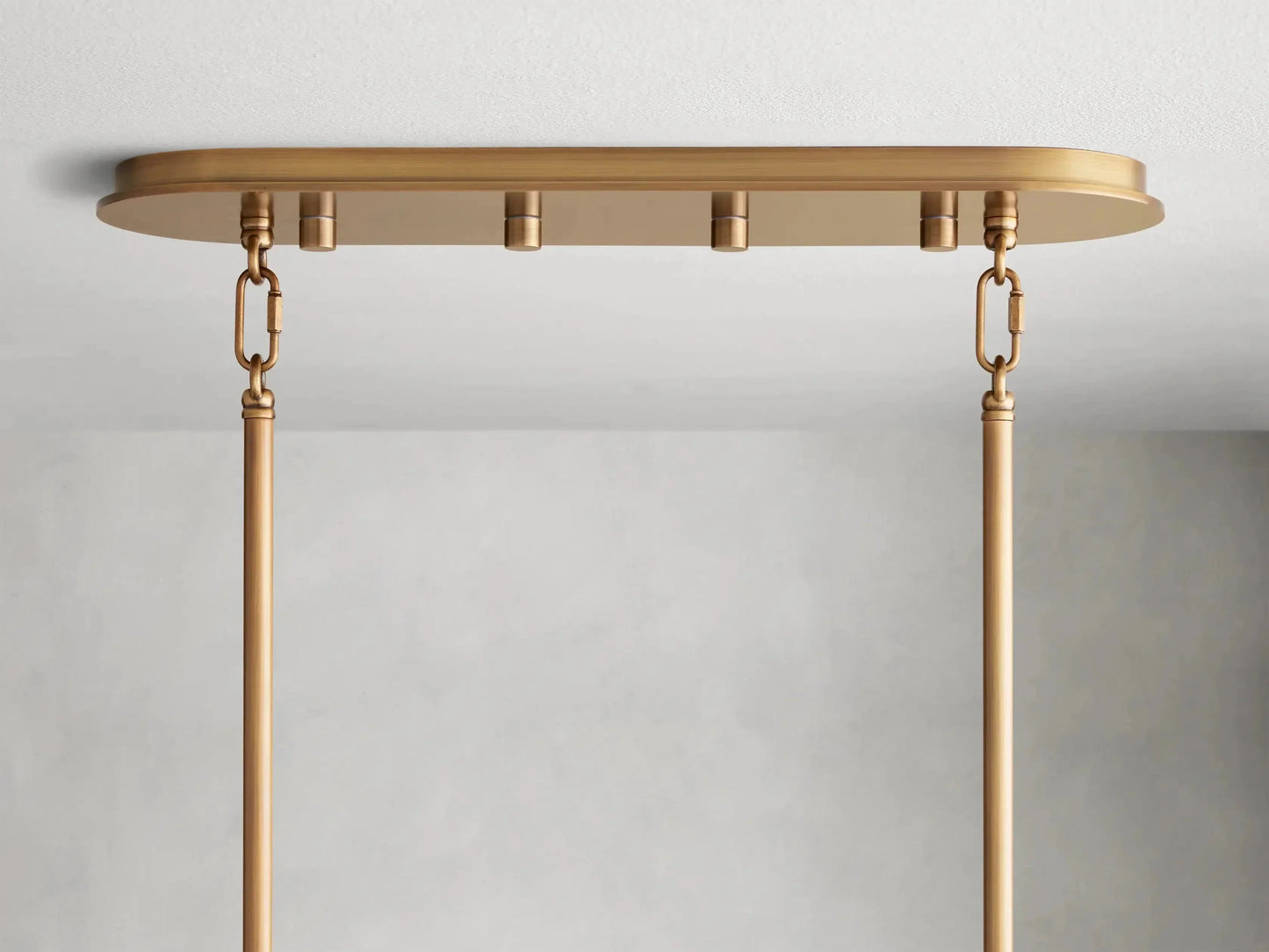 Delsie Oval Art Glass Chandelier 51''63''72''L