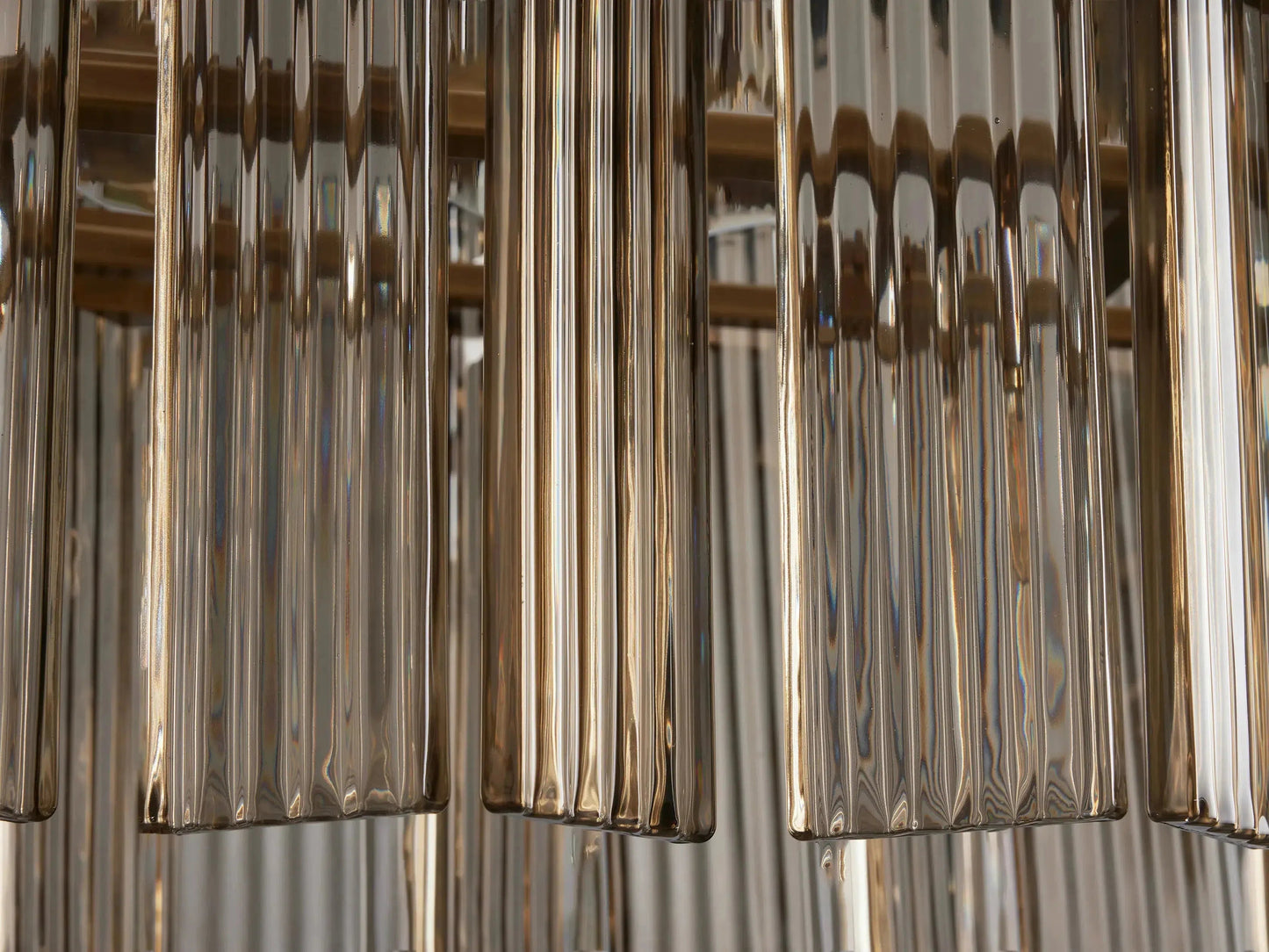 Delsie Oval Art Glass Chandelier 51''63''72''L