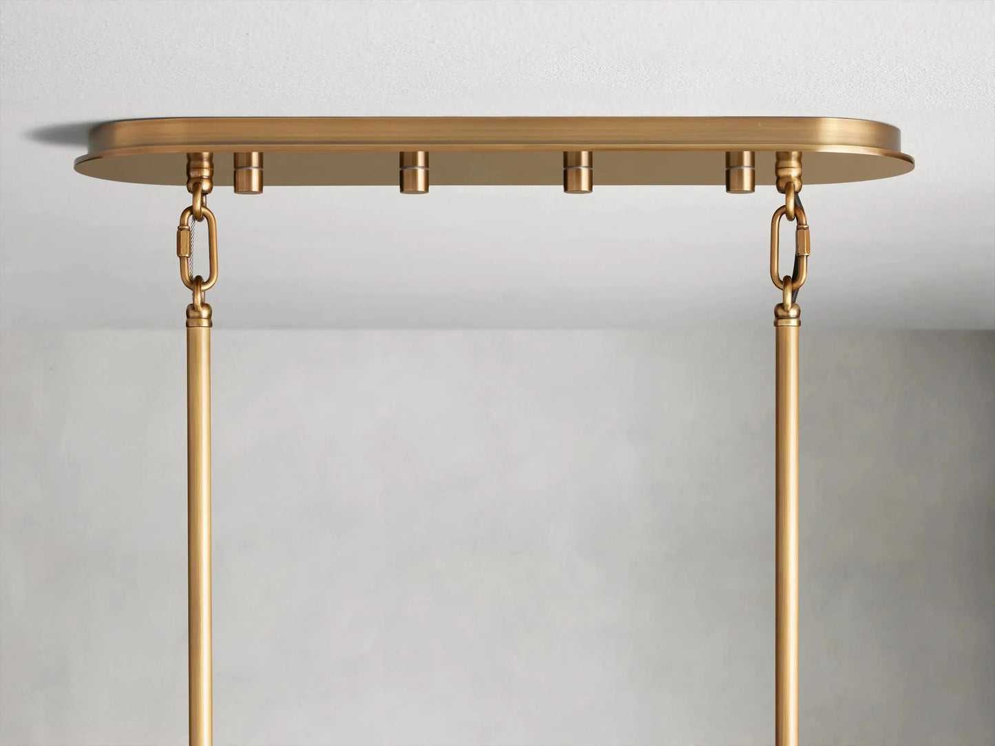 Delsie Oval Art Glass Chandelier 51''63''72''L