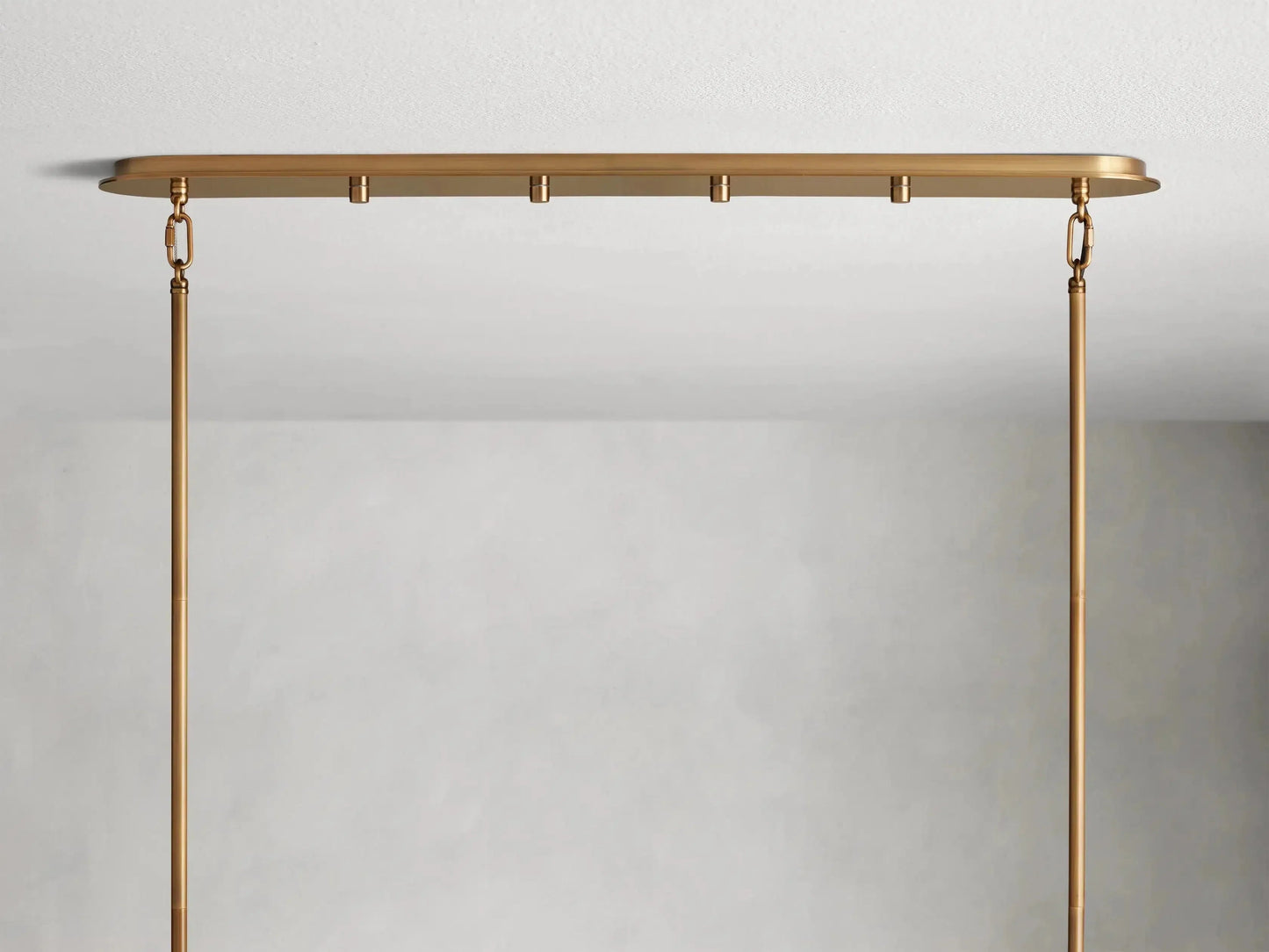 Delsie Oval Art Glass Chandelier 51''63''72''L