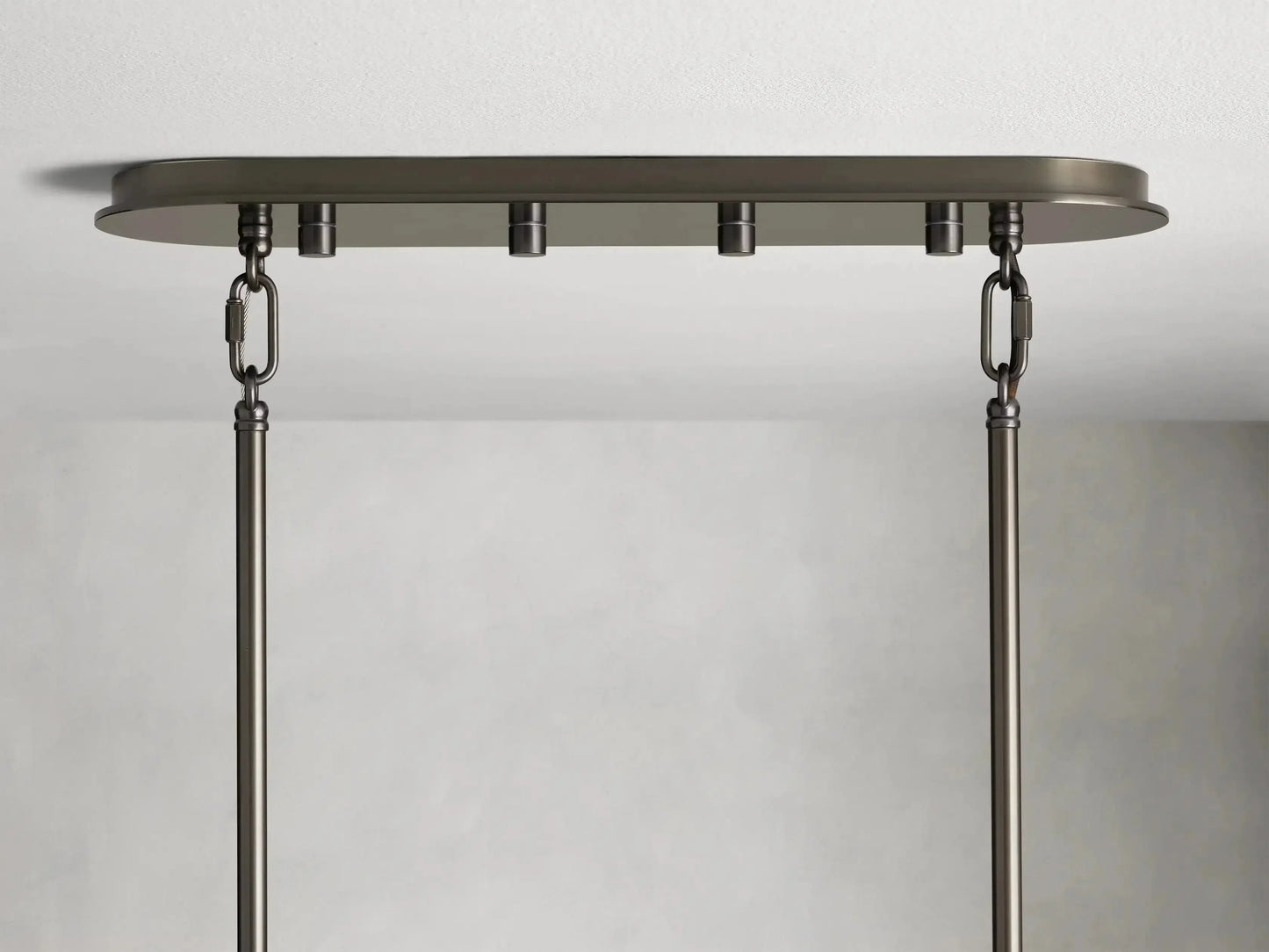 Delsie Oval Art Glass Chandelier 51''63''72''L