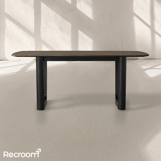 San Germani Wood Dining Table with Rennes Base