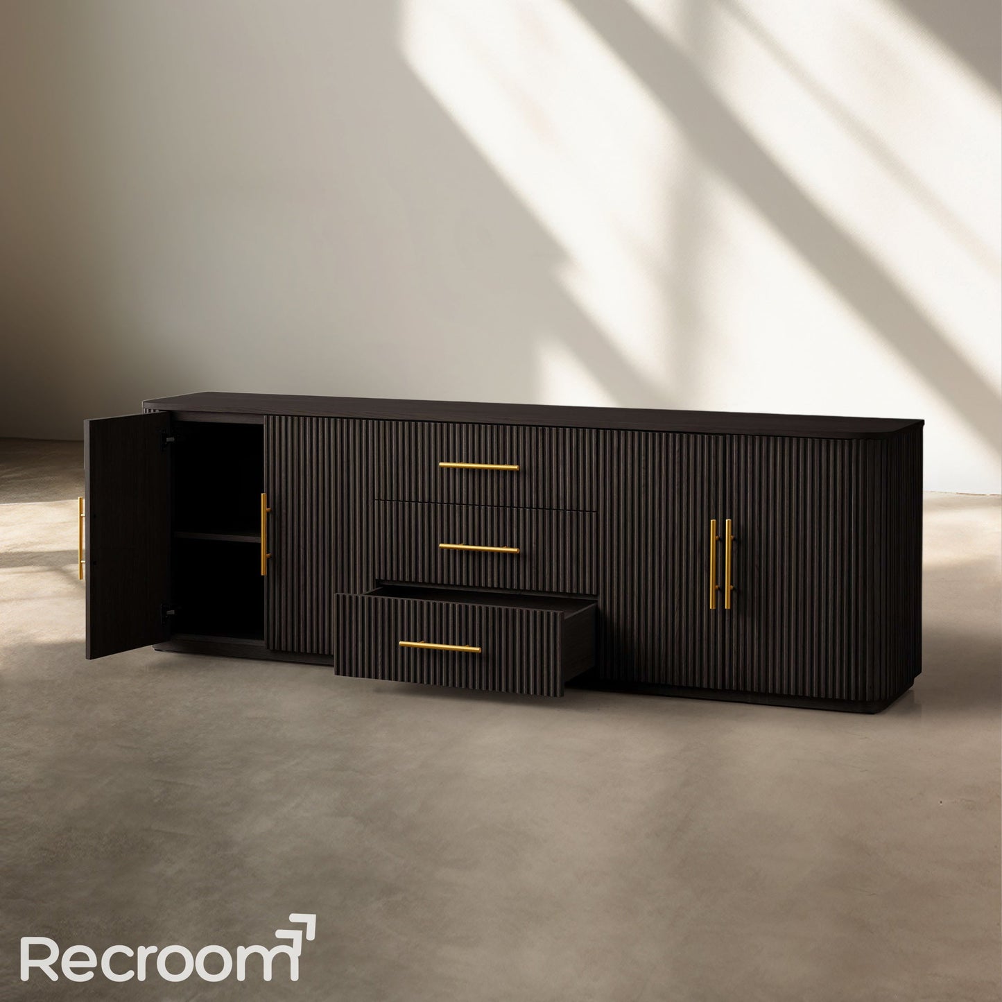 Finn Wood Sideboard with Drawers