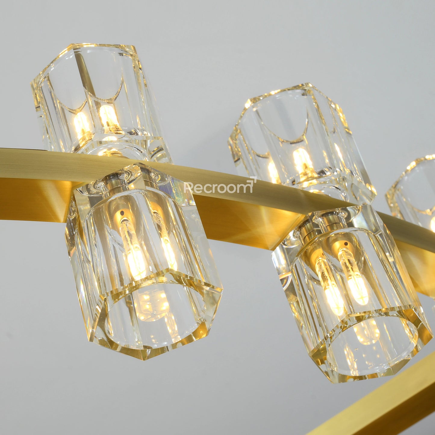 Arcachonest LED Round 2-Tier Chandelier 60"