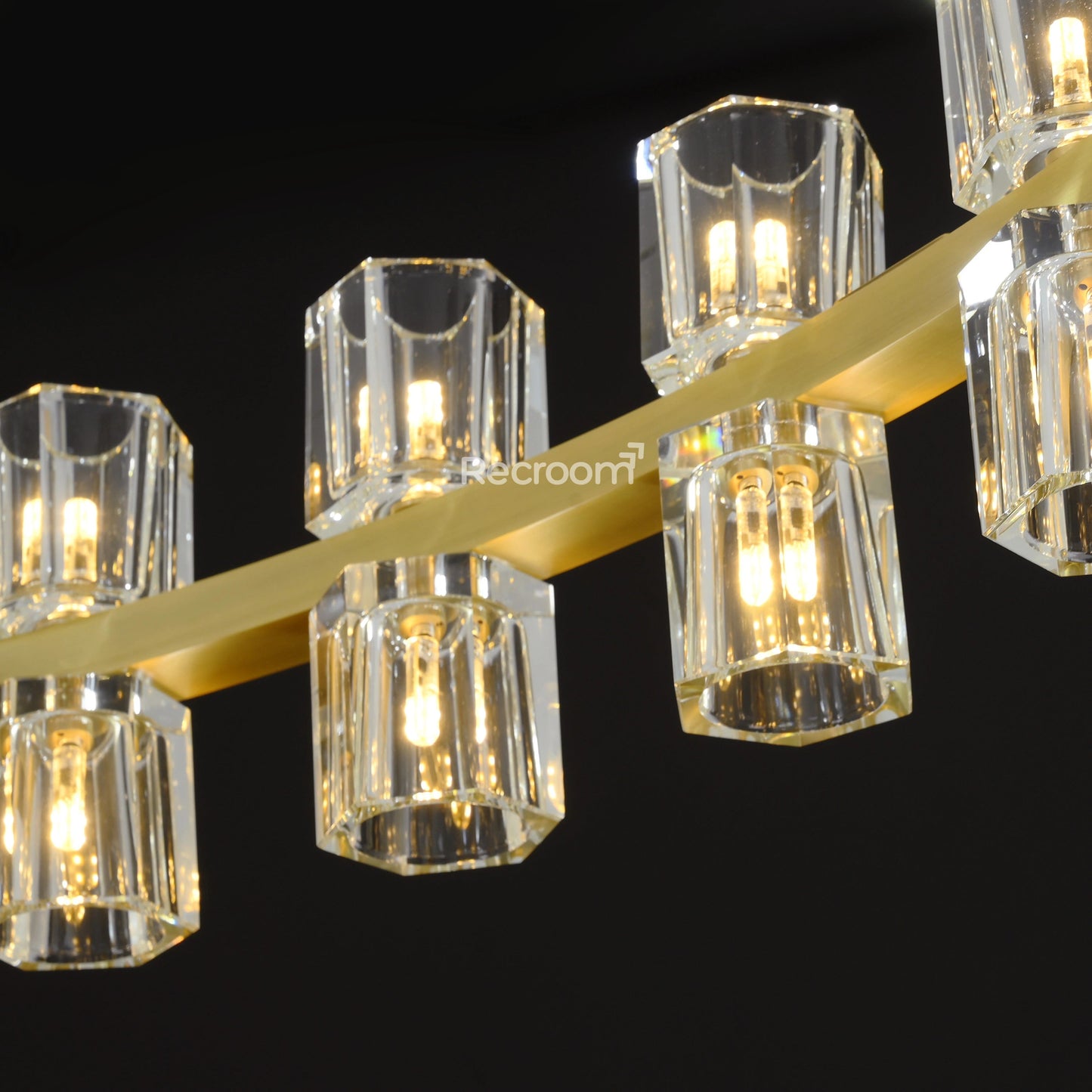 Arcachonest LED Round 2-Tier Chandelier 60"