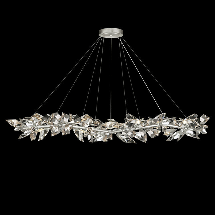 Addison  71" Round Crystal Chandelier