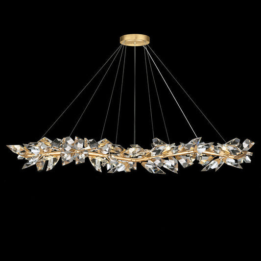 Addison  71" Round Crystal Chandelier