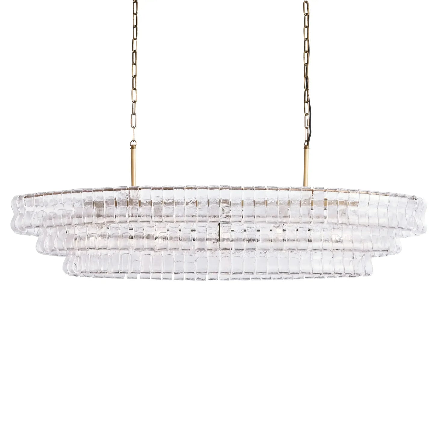 Ghiaccio Oval Chandelier