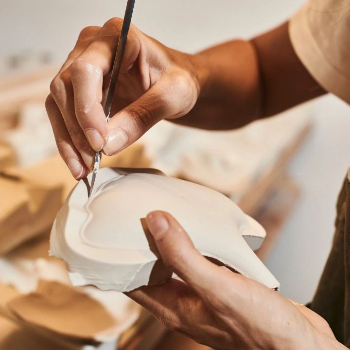 Ceramic Gingko Luxury Chandelier Style A