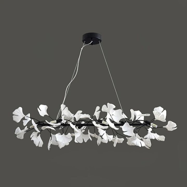 Ceramic Ginkgo Luxury Chandelier Style E