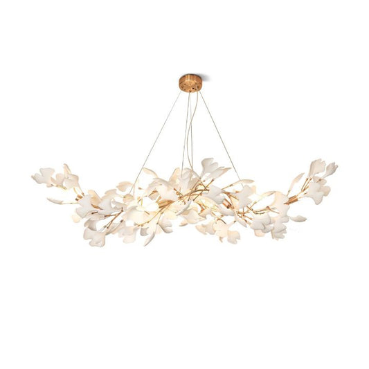 Ceramic Ginkgo Luxury Chandelier Style F