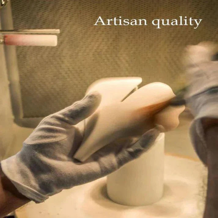 Ginkgo Ceramic A Branch Chandelier