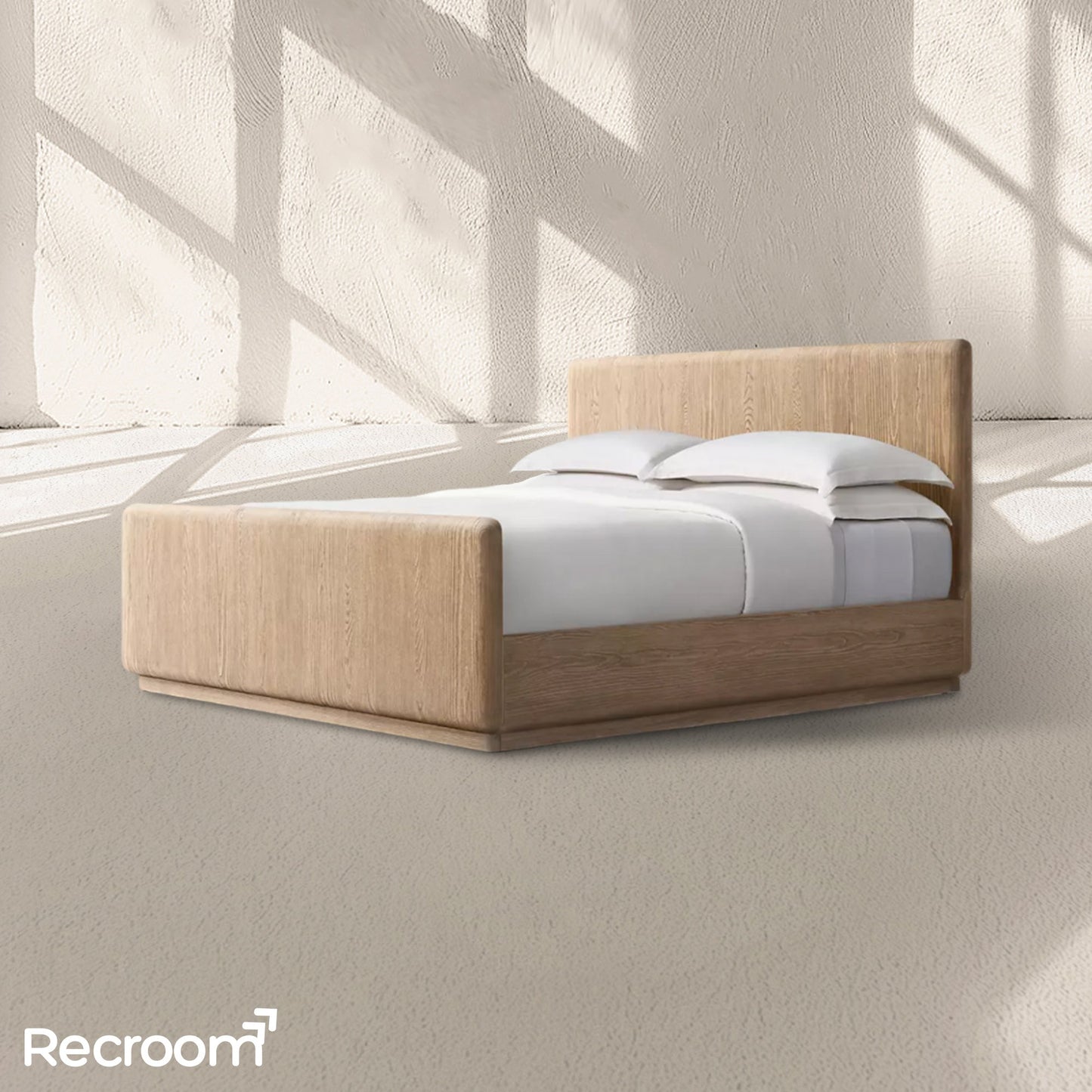 Cira Panel Bed with Footboard