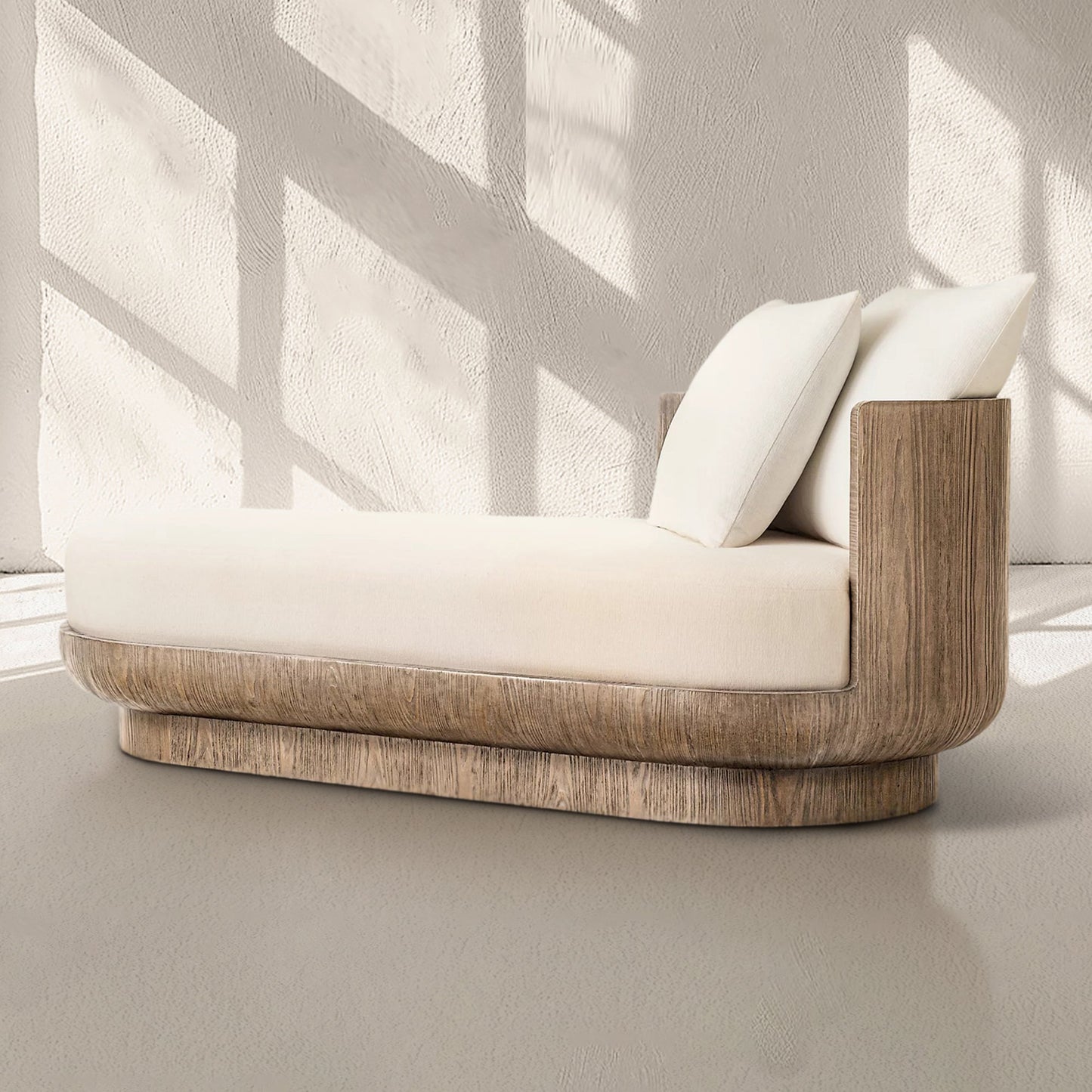 Cira Fabric Right-Arm Daybed