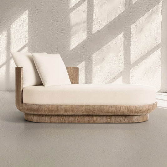 Cira Fabric Left-Arm Daybed