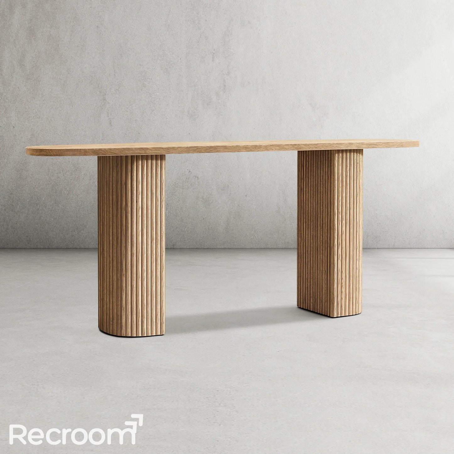 Muelho Plank Wood Console Table