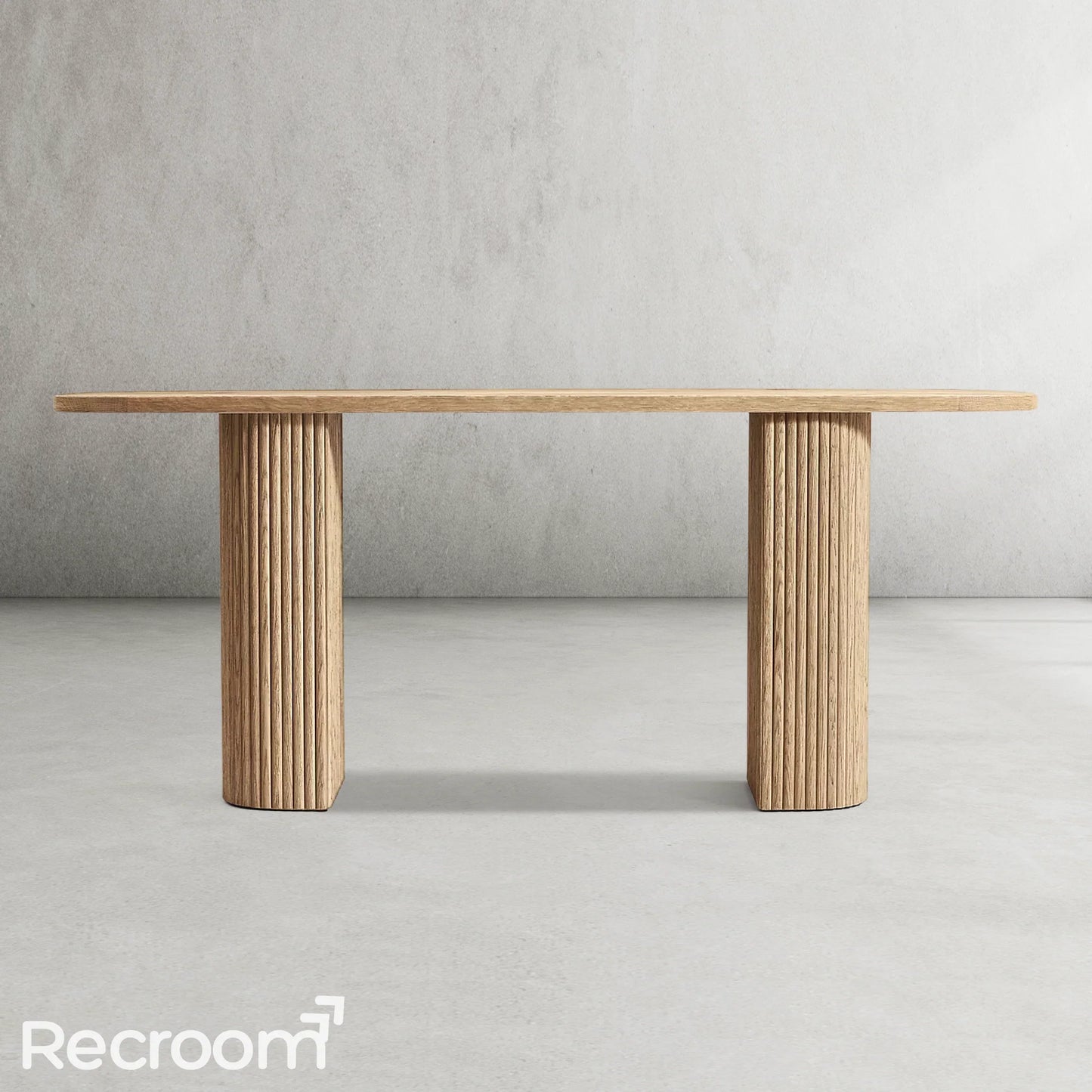 Muelho Plank Wood Console Table