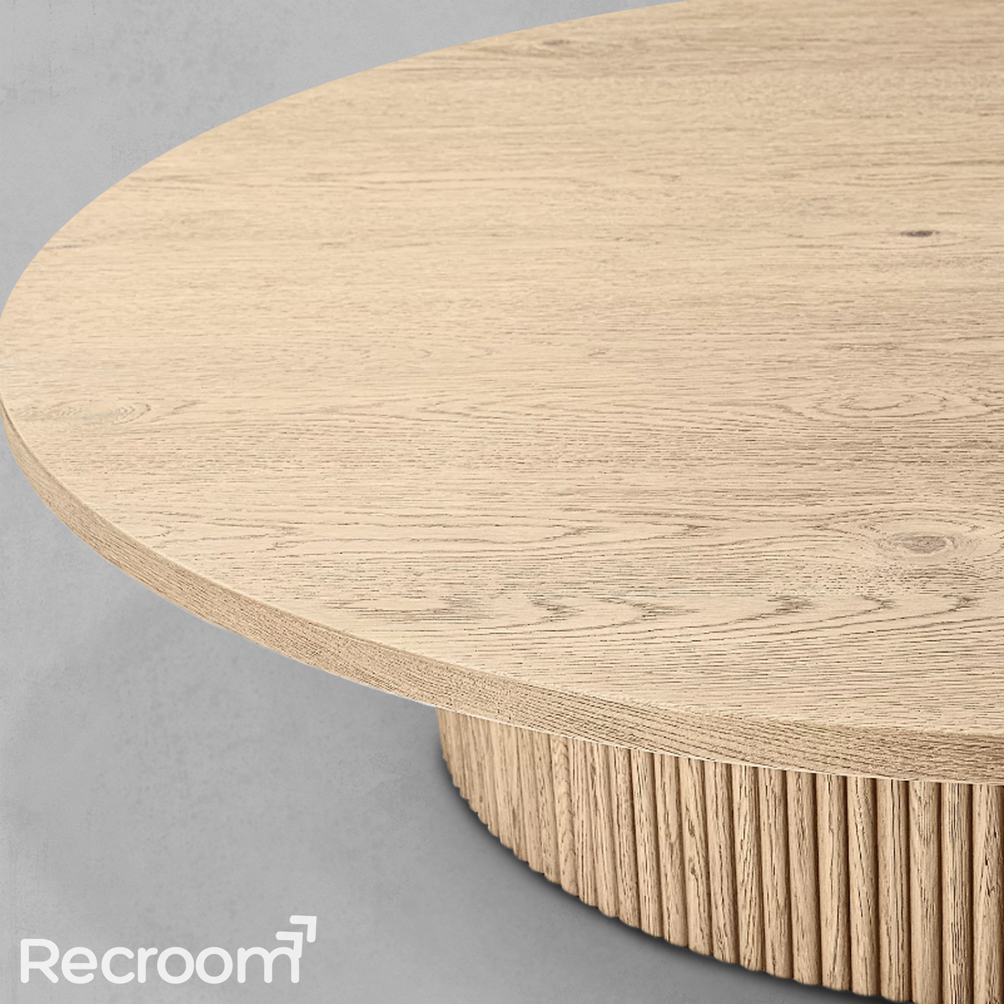 Muelho Round Wood Coffee Table