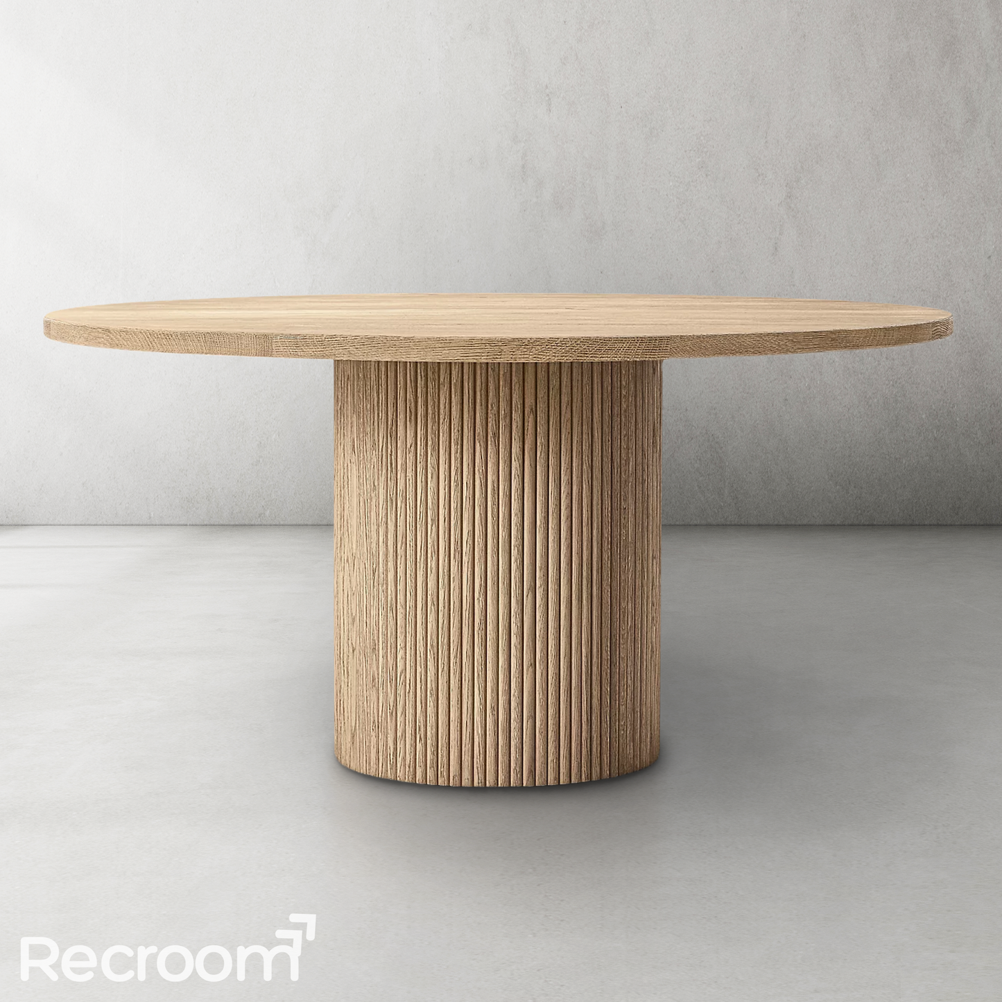 Muelho Round Wood Dining Table