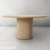 Muelho Round Wood Dining Table