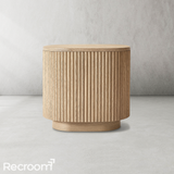 Muelho Wood Square Side Table
