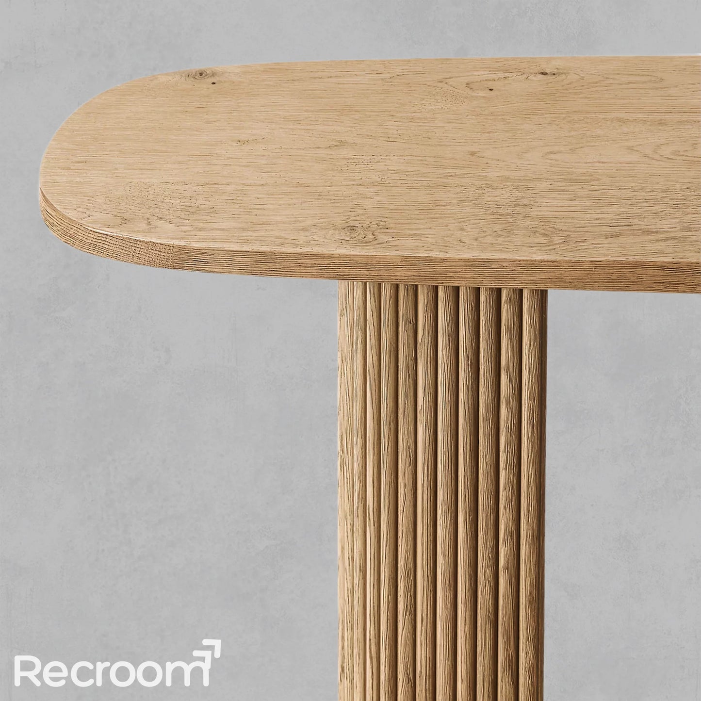 Muelho Plank Wood Console Table