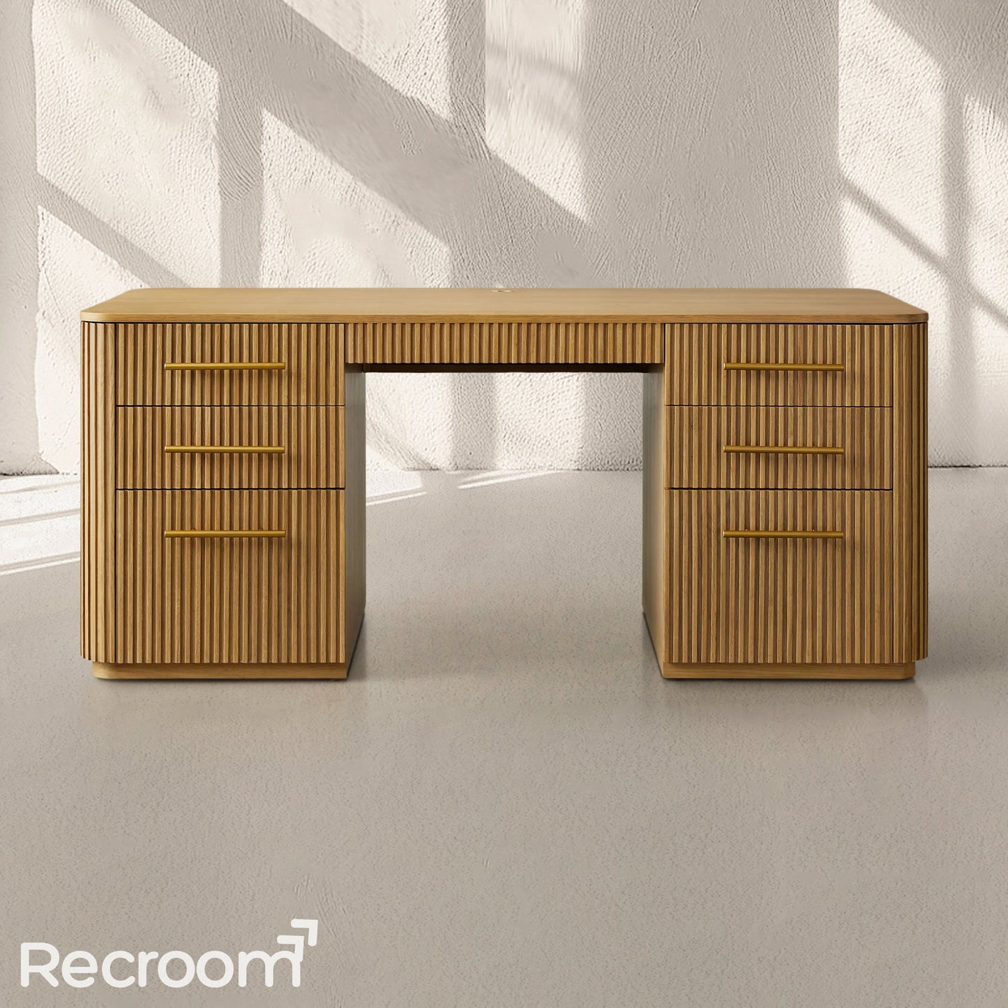 Finn Wood Executive Desk