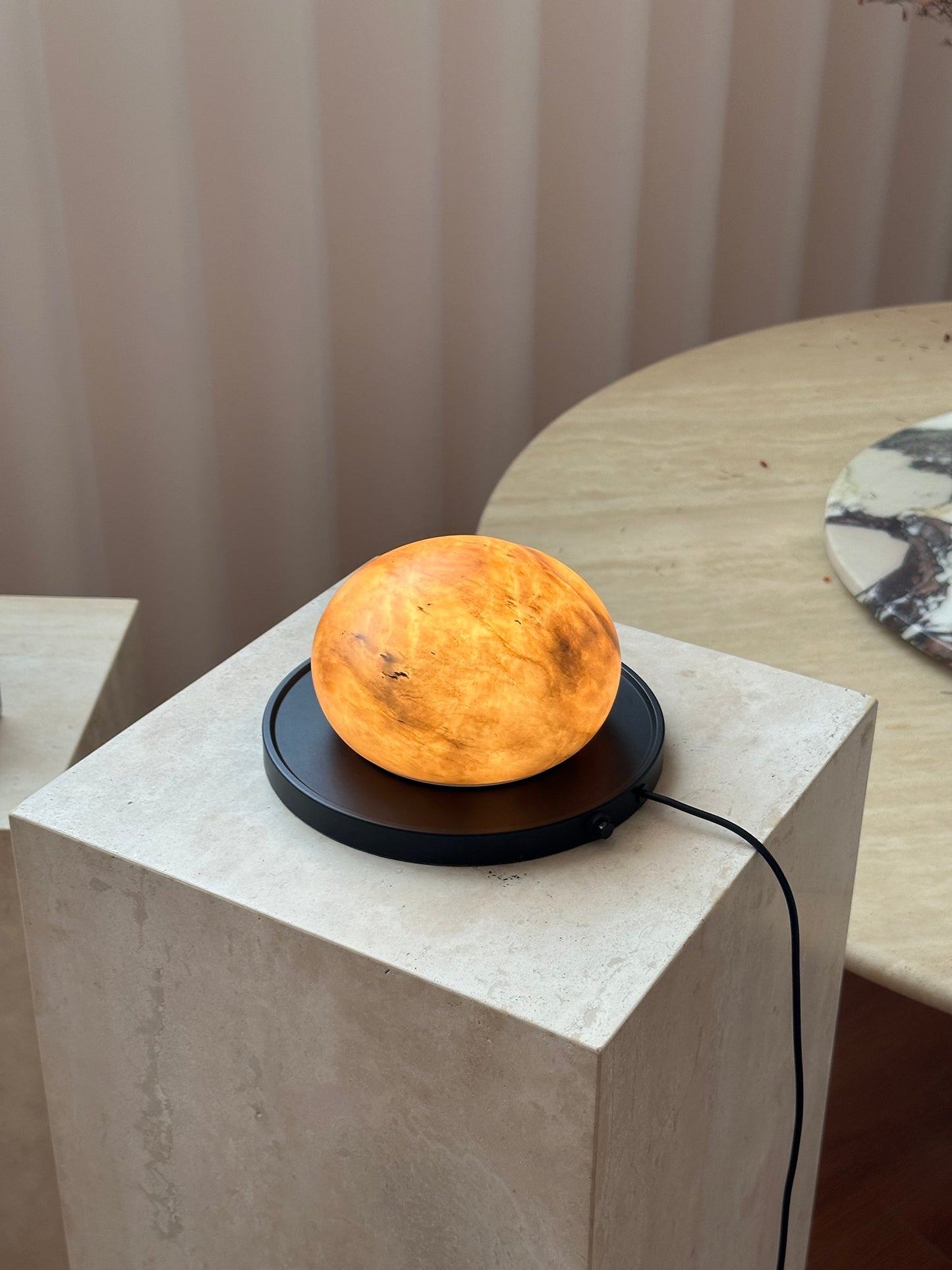 Bolita Alabaster Table Lamp