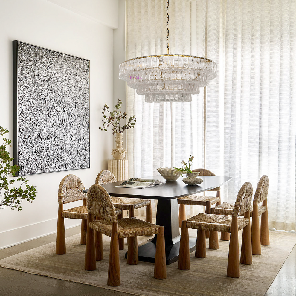 Ghiaccio Round Chandelier36" 48" 60"