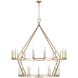 Darlana Oversized Two Tier Chandelier