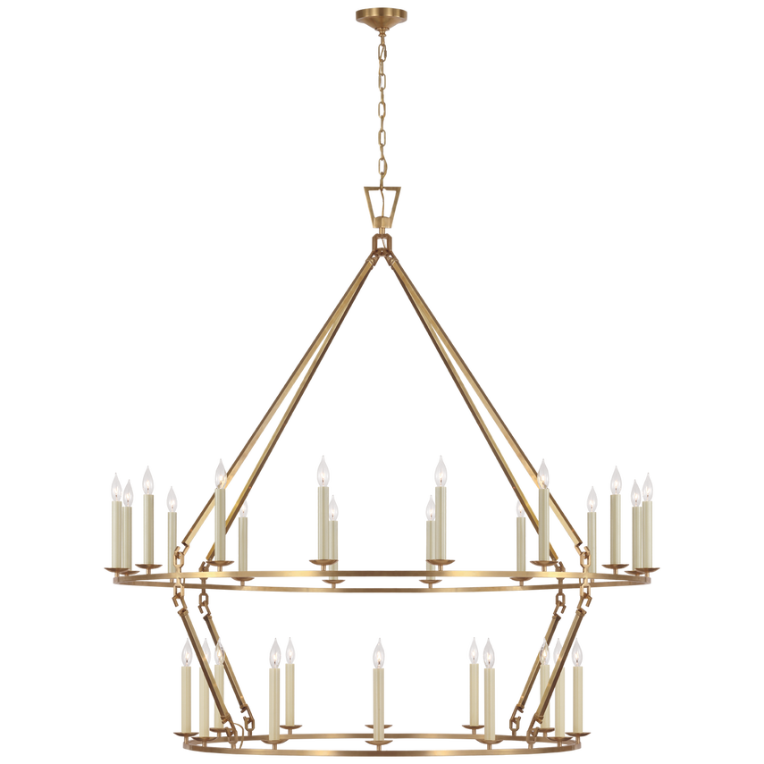 Darlana Oversized Two Tier Chandelier
