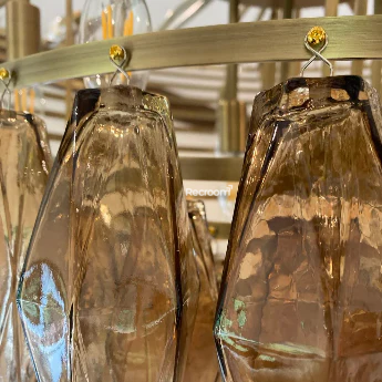 Chia Rectangular Chandelier 54"