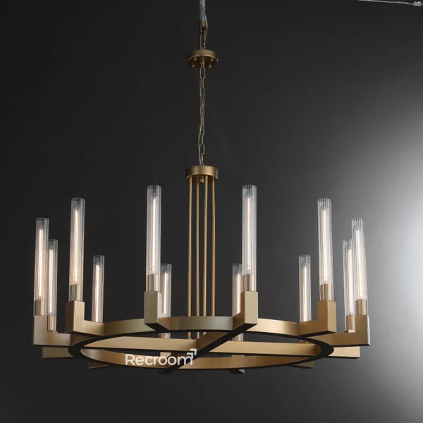 Cannel Round Chandelier 60"