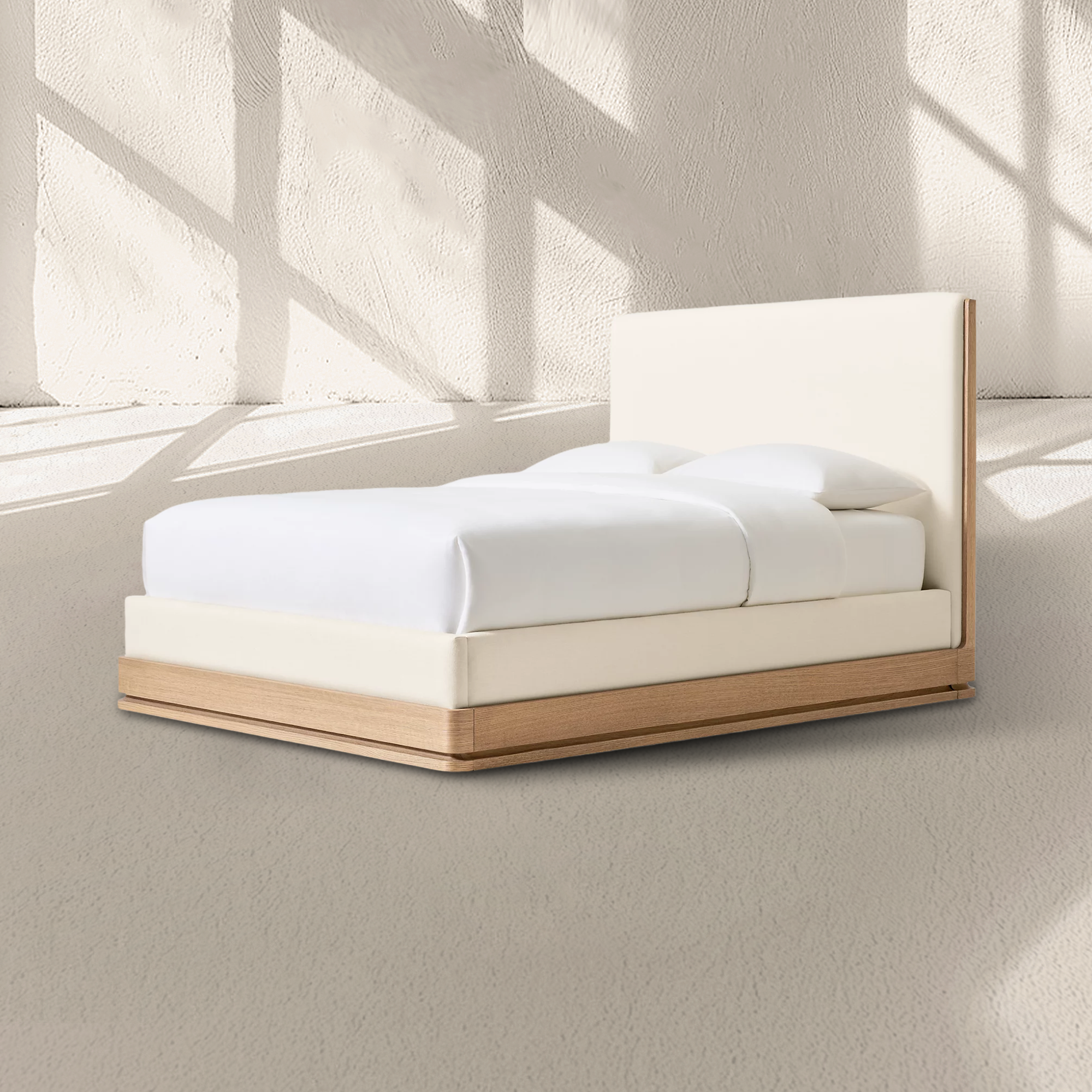 Linet Upholstered Panel Bed