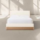 Linet Upholstered Panel Bed