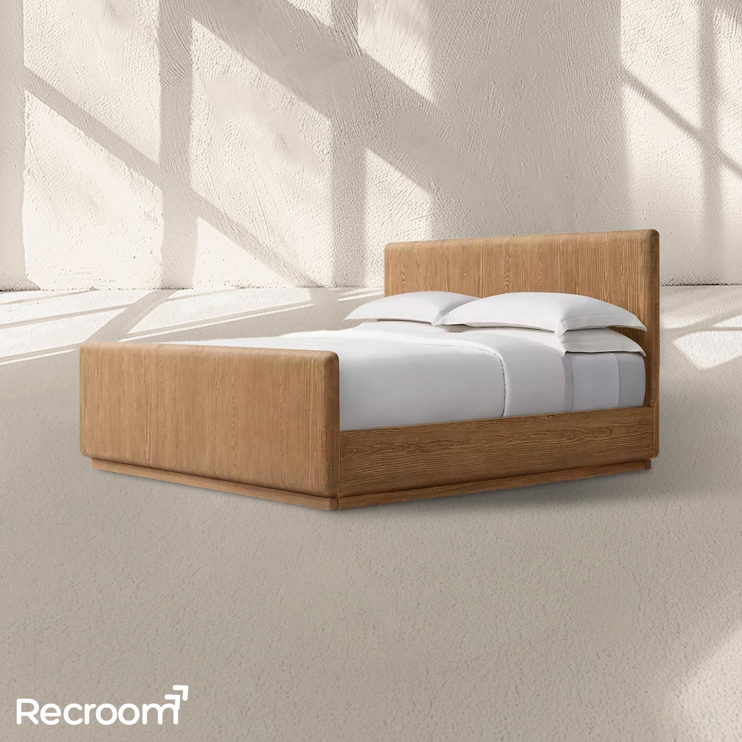 Cira Panel Bed with Footboard