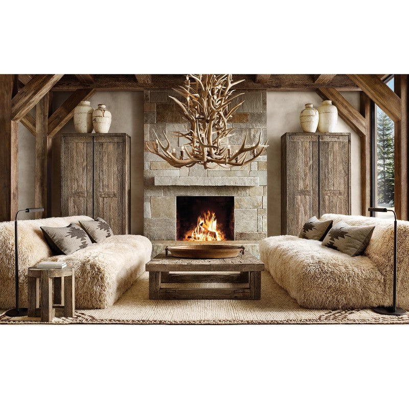 Natural Antler Chandelier 66”