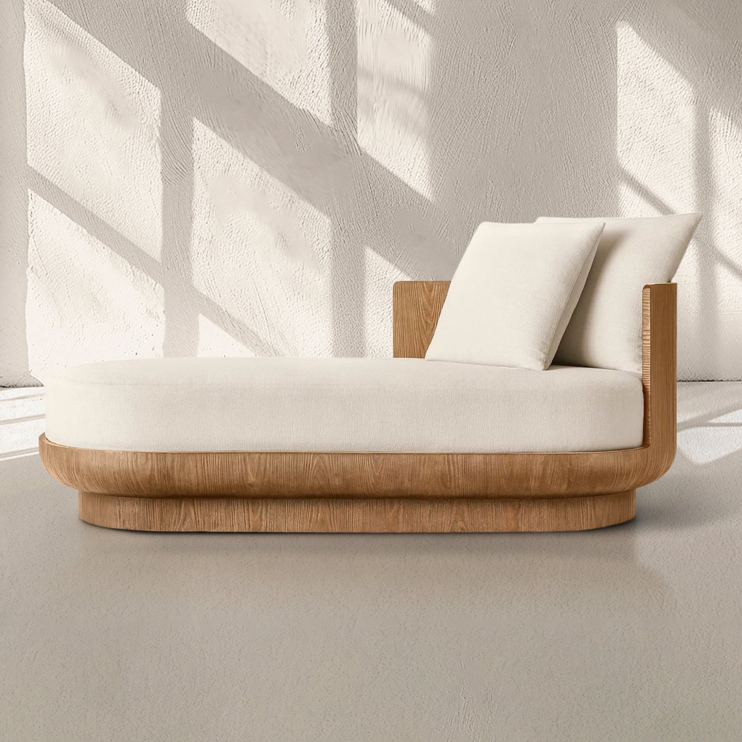 Cira Fabric Right-Arm Daybed
