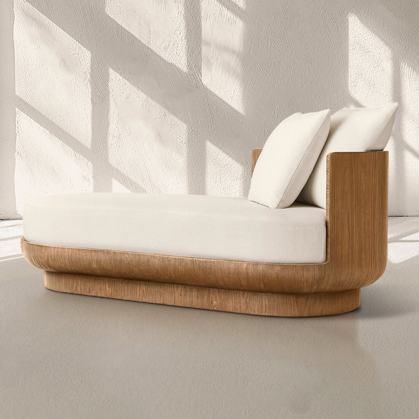 Cira Fabric Right-Arm Daybed