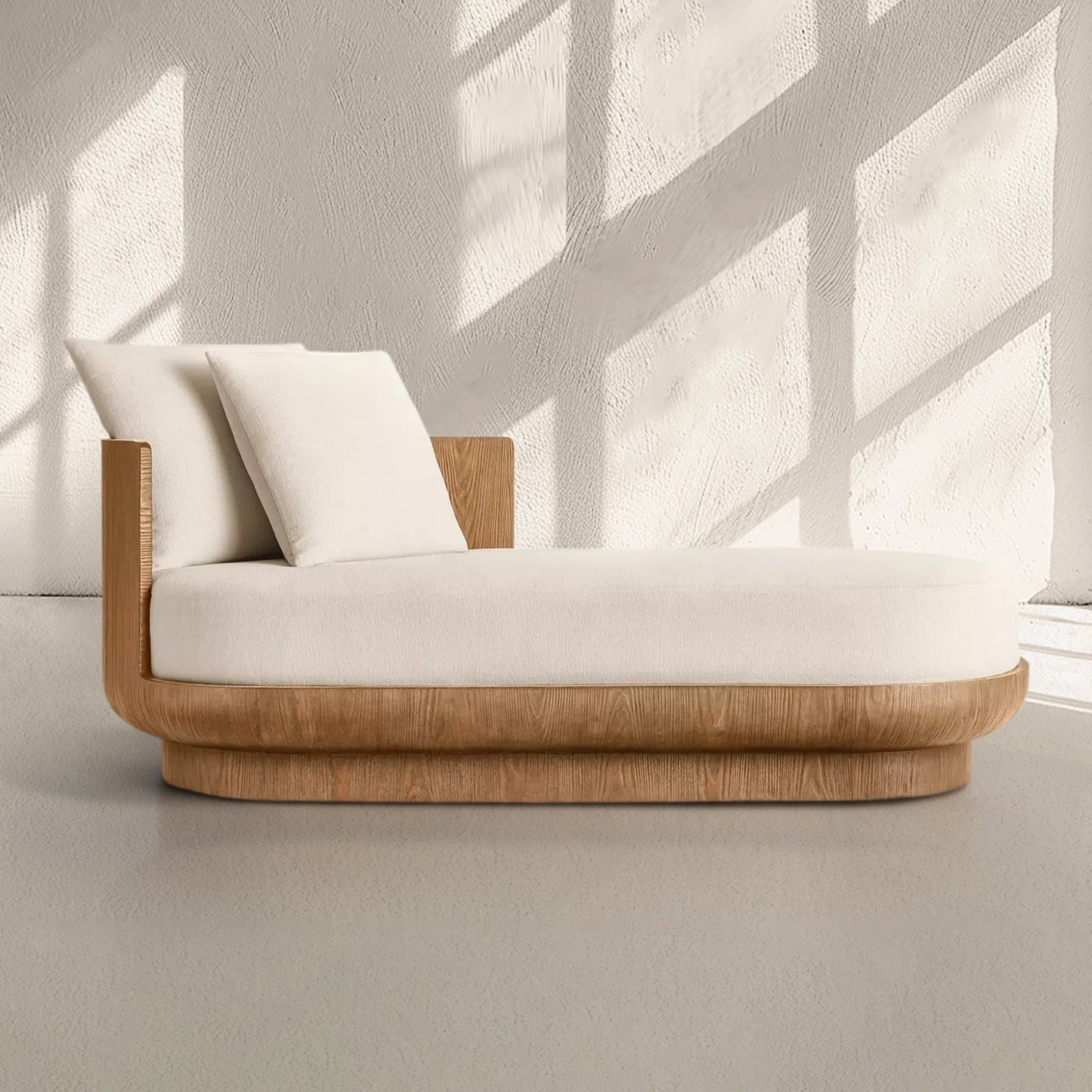 Cira Fabric Left-Arm Daybed