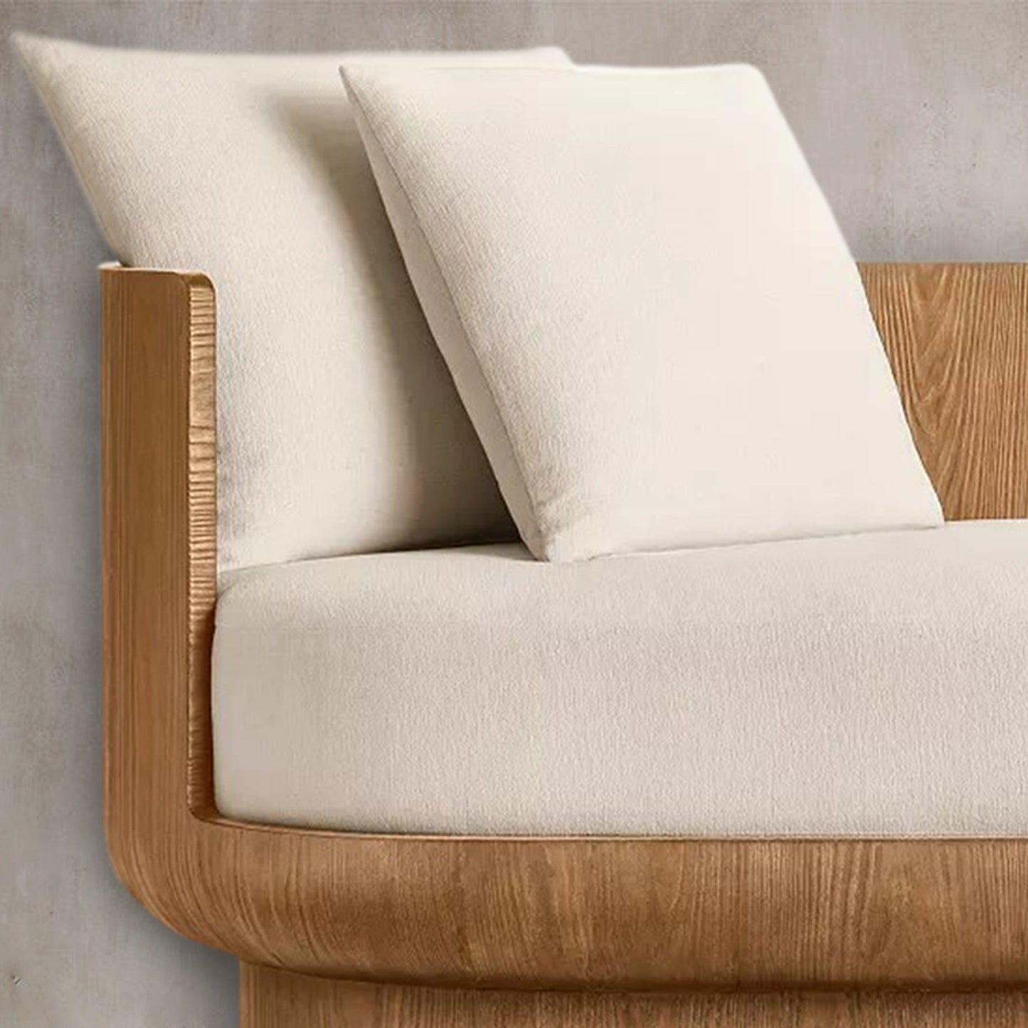 Cira Fabric Left-Arm Daybed