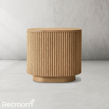 Muelho Wood Square Side Table
