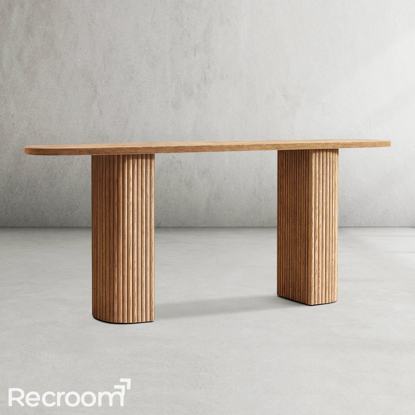 Muelho Plank Wood Console Table