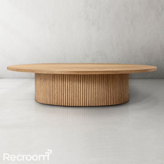 Muelho Round Wood Coffee Table