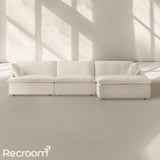Kloud Modular Track Arm Right-Arm Sofa-Chaise Sectional
