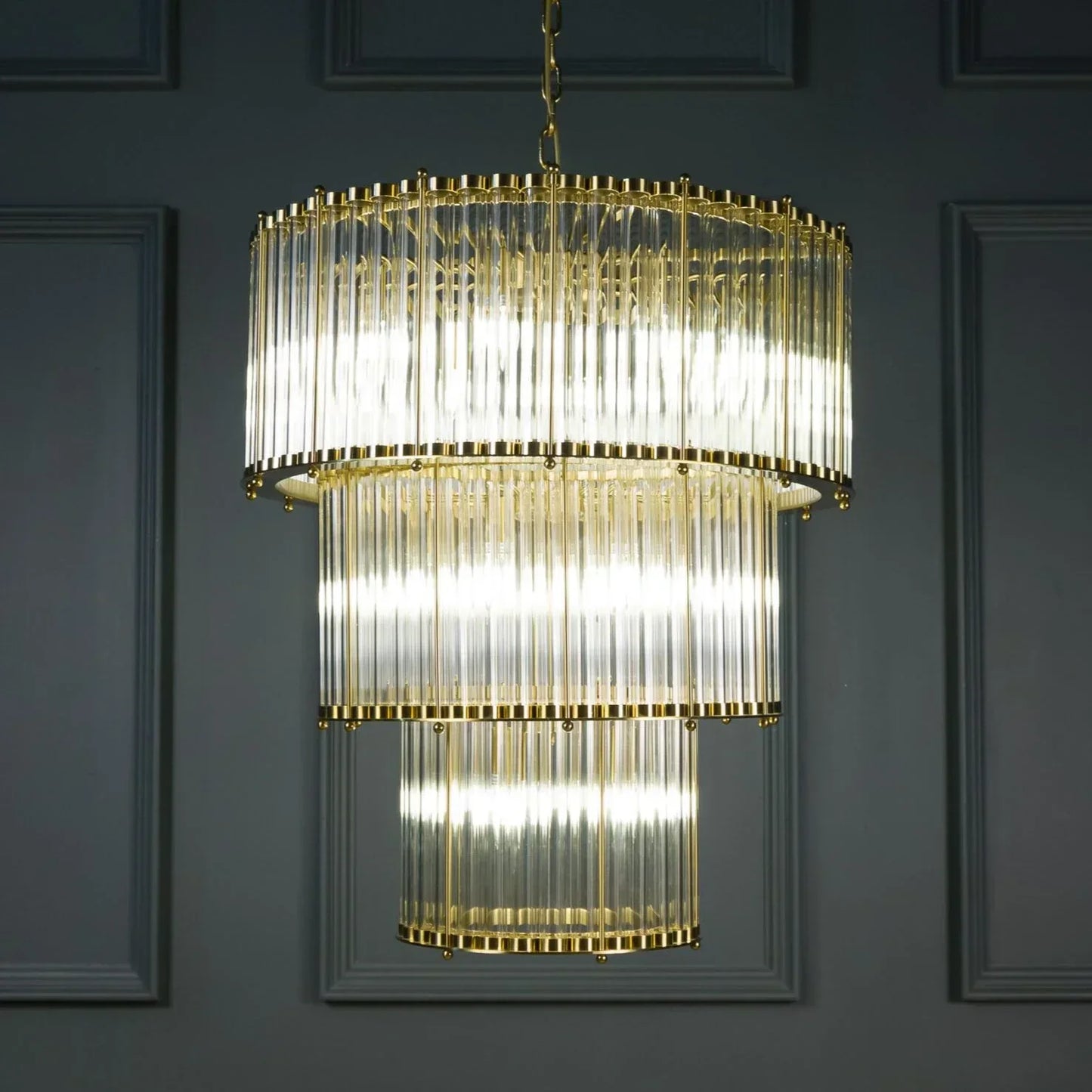 The Triple Monza Chandelier