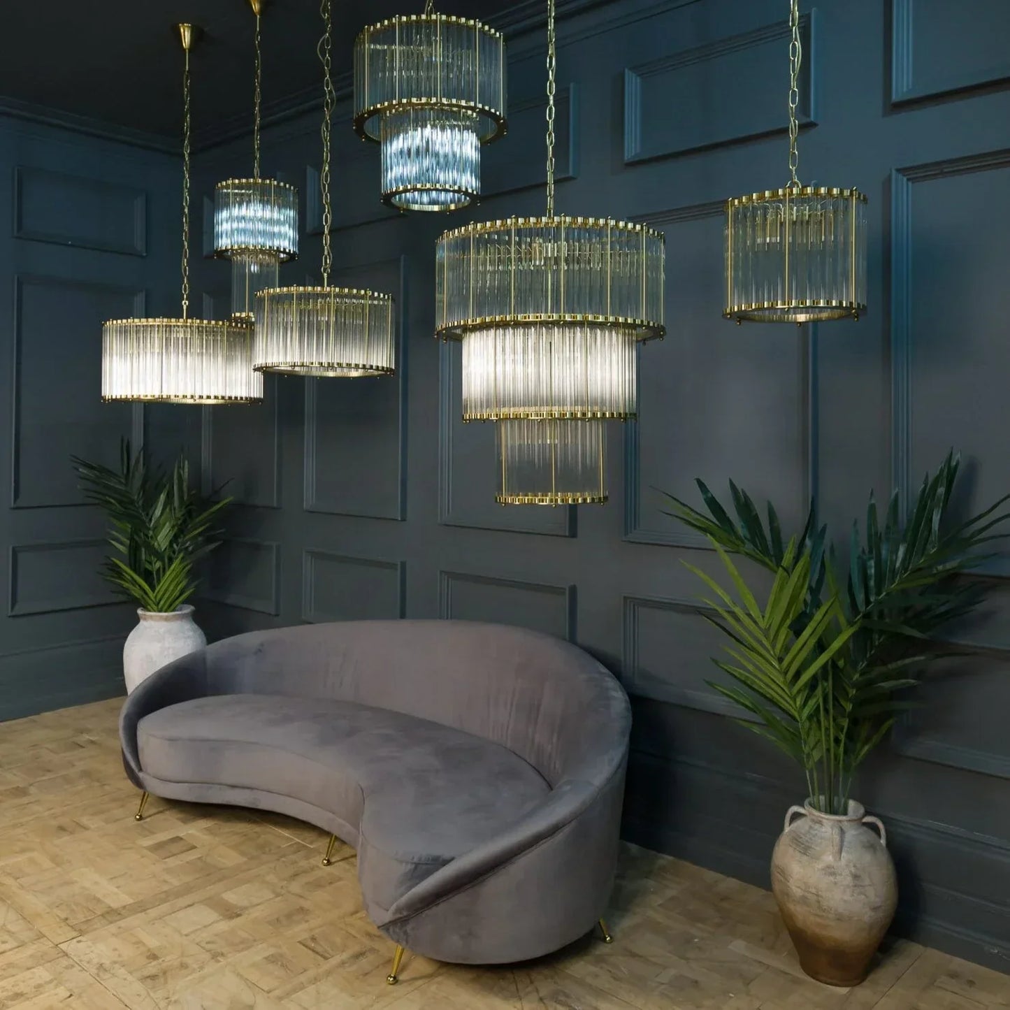 The Double Monza Chandelier – 2 Sizes Available