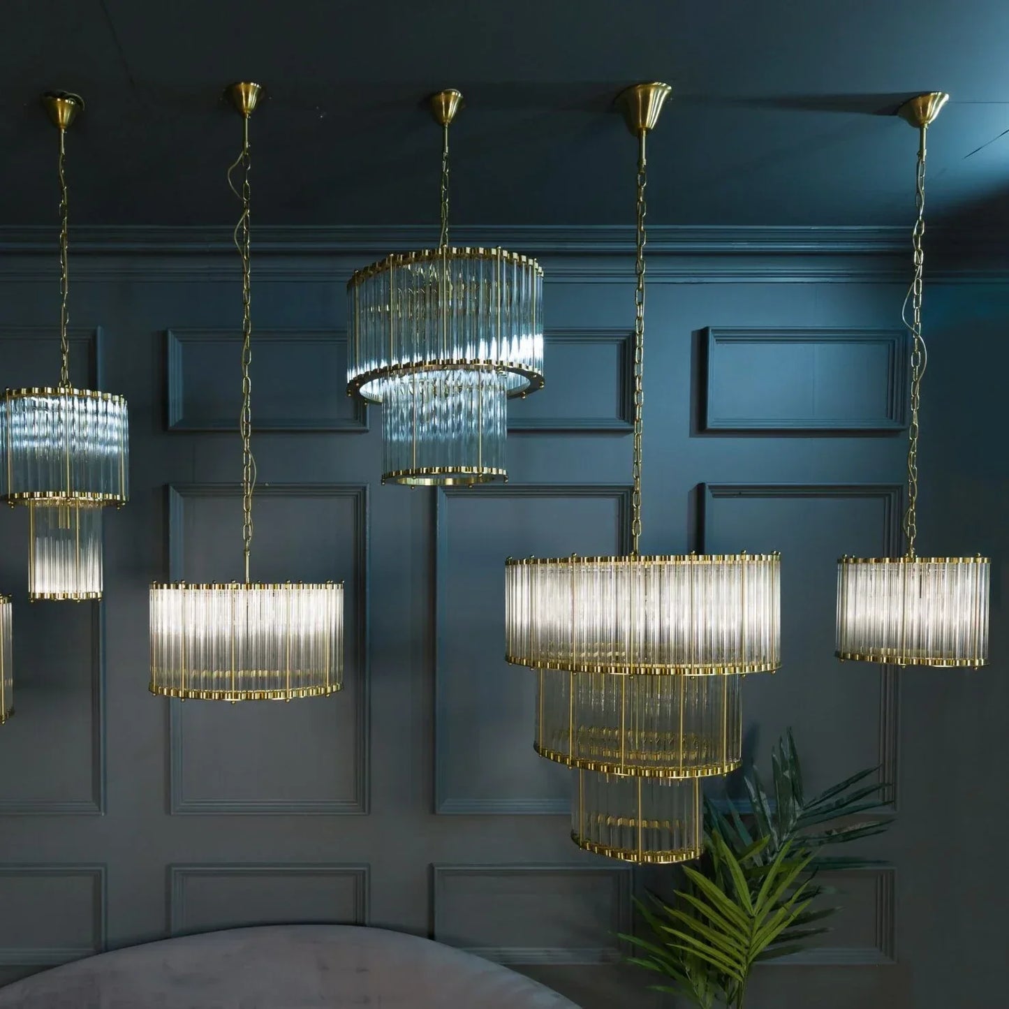 The Triple Monza Chandelier